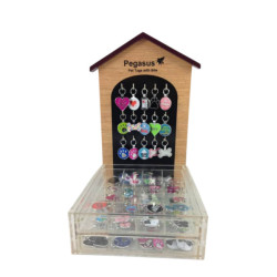 200 Pet Tags Pack with Display Unit
